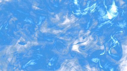 Fog on transparent background. Blue smoke fog texture. Abstract Cloud. Misty fog overlay