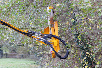 demonstration de materiel entretien taille de haie