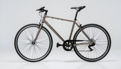 A Modern Hybrid Bicycle with Sleek Design and Efficient Performance