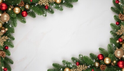 Festive decoration setup for christmas celebration home interior holiday themed image cozy environment close-up view seasonal joy and cheer