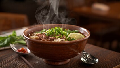 Steaming Vietnamese Pho Bo &ndash; Winter Warming Noodle Soup