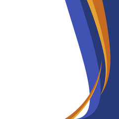 Modern Waves Border Background