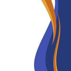 Modern Waves Border Background