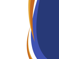 Modern Waves Border Background