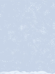 Snowy blue pastel backgroud. Perfect for background, paper wrap, and card greeting