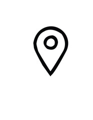 map pointer with pin icon