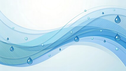 World Water Day Abstract Background