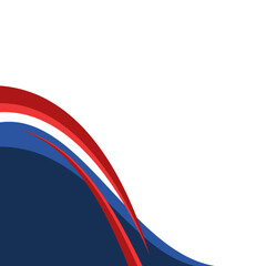 Modern Waves Corner Design