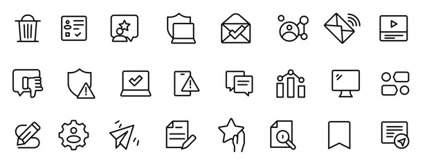 Internet  icon set. Containing online, computer, network, website, server, web design, hardware, software and programming.