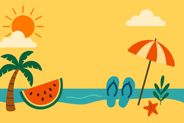summer holiday background