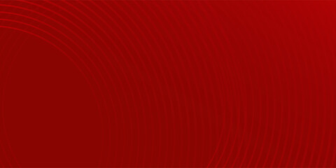 Red abstract background with glowing geometric lines. Trendy natural good monocrome line old nice good modern simple art