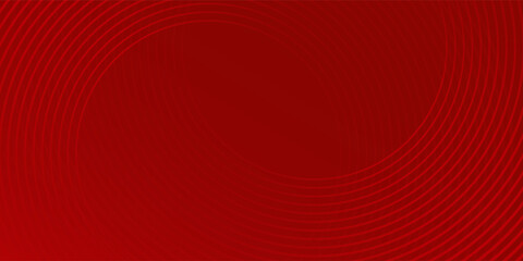 Red abstract background with glowing geometric lines. Trendy natural good monocrome line old nice