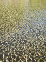 Clear lake water 