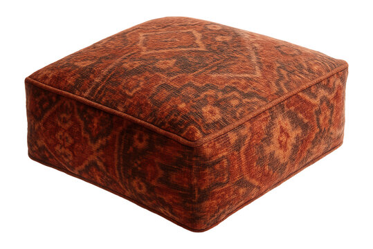 Large bohemian floor pillow, perfect for extra seating in a cozy space.