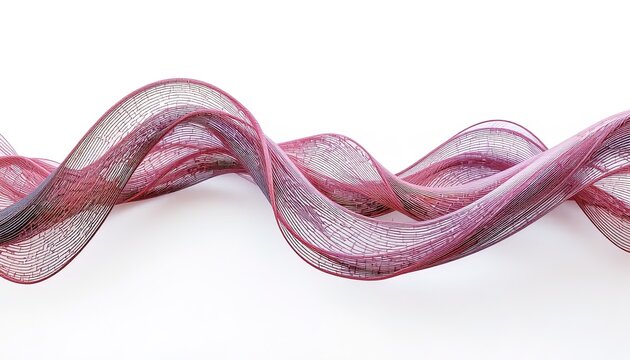 Stunning red wave texture perfect for modern designs and creative backgrounds, adding a touch of elegance and flow to your project with this abstract effect