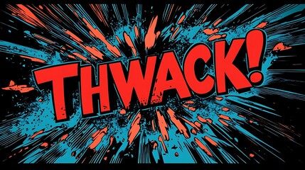 THWACK Comic Impact Graphic