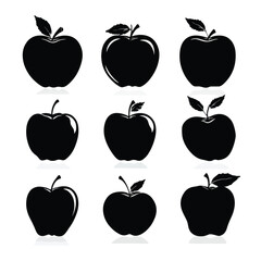 apple silhouette