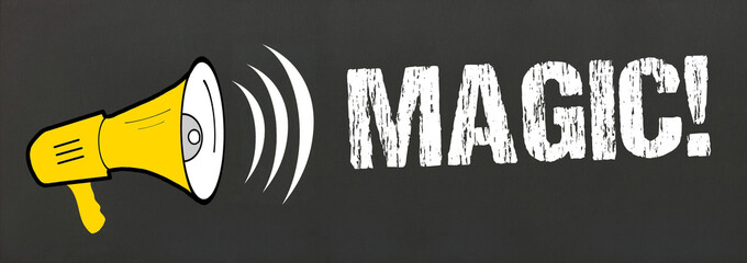 Naklejka premium Magic!