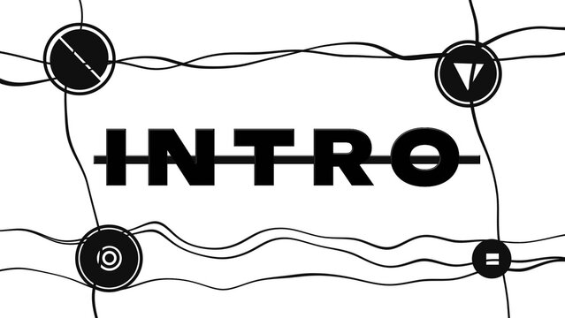 Abstract Typography Intro