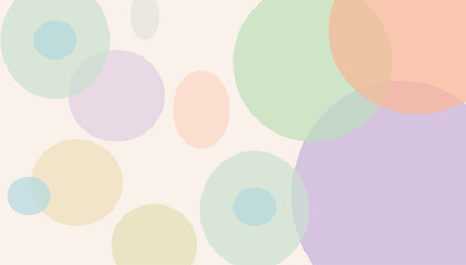Seamless colorful pastel Easter egg polka dot pattern vector illustration design