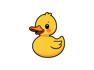 Cute Duck Cartoon Design Very Cool