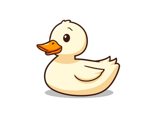 Cute Duck Cartoon Design Very Cool