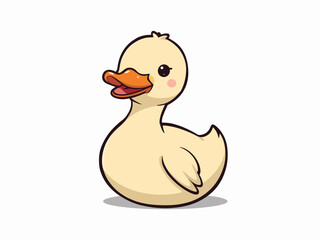 Cute Duck Cartoon Design Very Cool