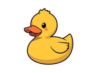 Cute Duck Cartoon Design Very Cool