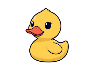 Cute Duck Cartoon Design Very Cool