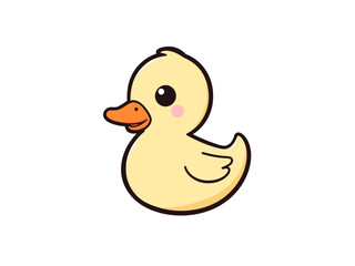 Cute Duck Cartoon Design Very Cool