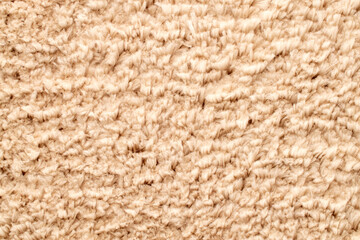 Polyester surface, macro, top view.