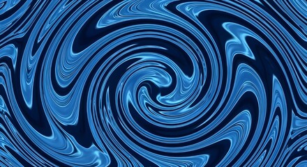 Abstract swirling blue and dark background with organic texture