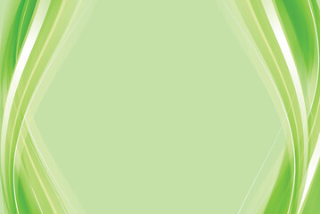 Light green Background design abstract green gradient with curved lines