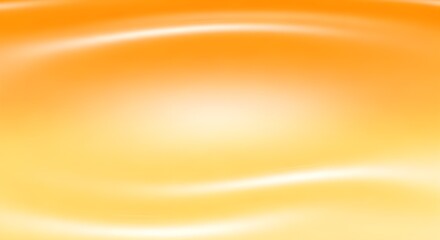 Abstract flowing orange and yellow background with soft light and curves