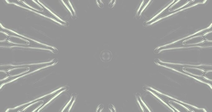 Dynamic tunnel visual effects loop to create engaging screensaver experience over time