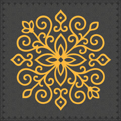 Traditional Tamil Kolam Rangoli Design with Intricate Floral Patterns and Colorful Geometric Details