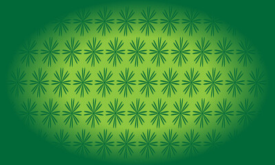 Green Floral Starburst Pattern Background – Abstract Decorative Seamless Texture with Soft Gradient, Nature Inspired Green Wallpaper Design for Print, Digital, Textile and Graphic Projects.