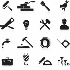 Construction and Repair Icons...
