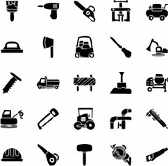 Construction Tools & Site Ico...