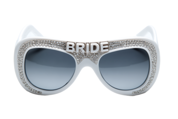 Fun bride sunglasses for bachelorette party and wedding celebration