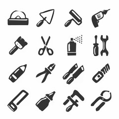 Hand Tool Icons - Repair & Ma...