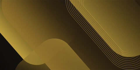 Black and Gold Award Background. Modern Luxury and Premium Design Template. Beautiful Wedding Template. Royal Looking Creative Design Pattern.