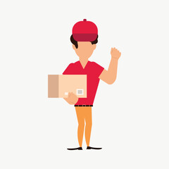 Black Friday Shopping Illustration