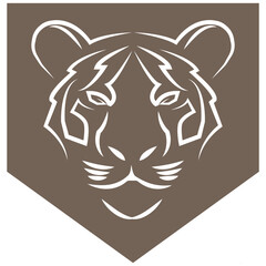 Majestic Wild Tiger Apex Predator Drawing