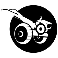 Powerful Farm Equipment Agricultural Vehicle Art