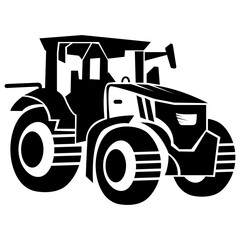 Powerful Farm Equipment Agricultural Vehicle Art