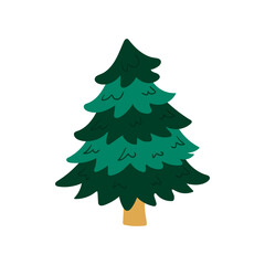 Christmas icon. Design for postcards, flyers, banners