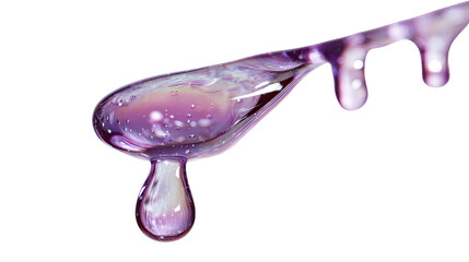 Abstract drip artwork in vibrant purple tones featuring flowing liquid textures and dynamic movement for modern artistic and creative design projects

