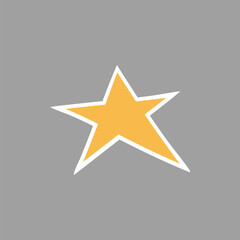 Christmas icon. Design for postcards, flyers, banners