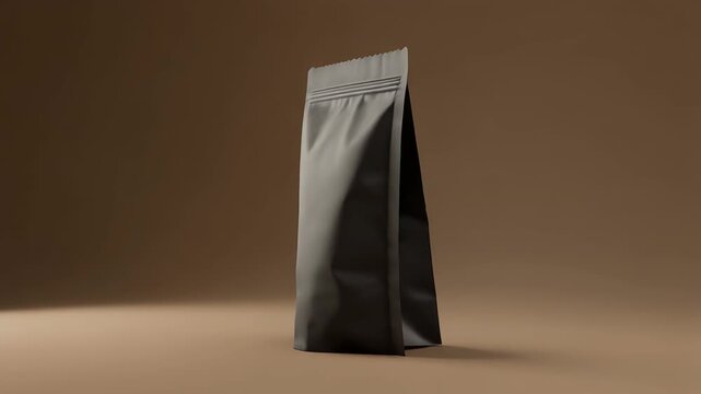 Luxury Matte Coffee Bag Mockup &ndash; Gourmet Specialty Packaging